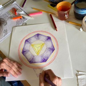 Kunst en geometrie: mandala tekenen